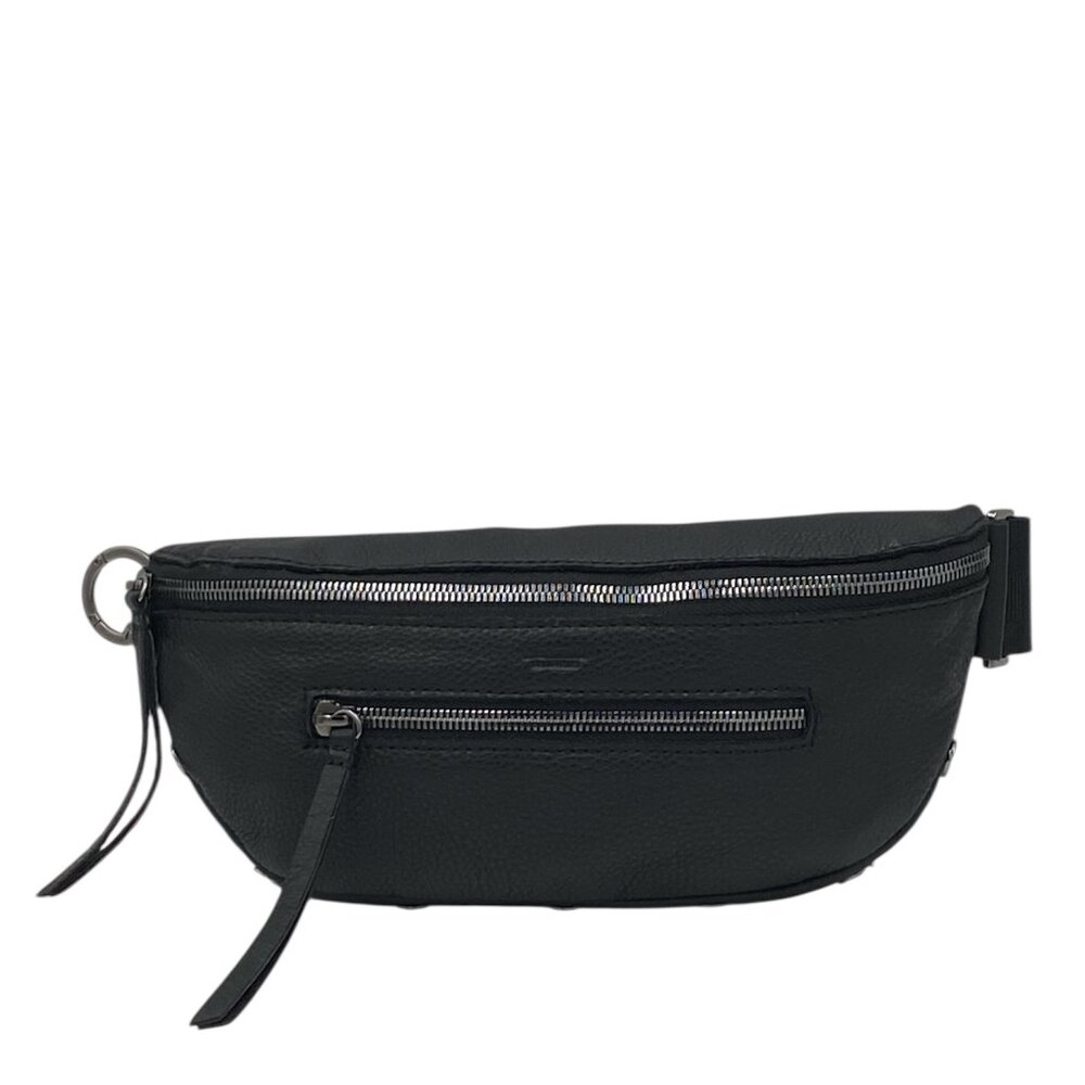 Hammitt Black Leather Crossbody Bag